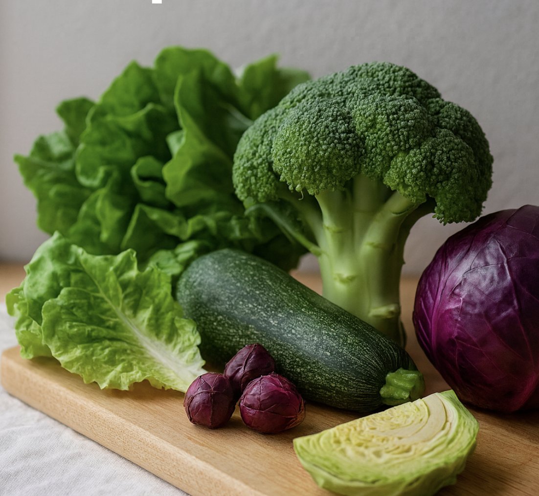 Verduras de temporada en España